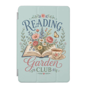 Reading Garden Club Cottagecore Floral iPad Mini Cover