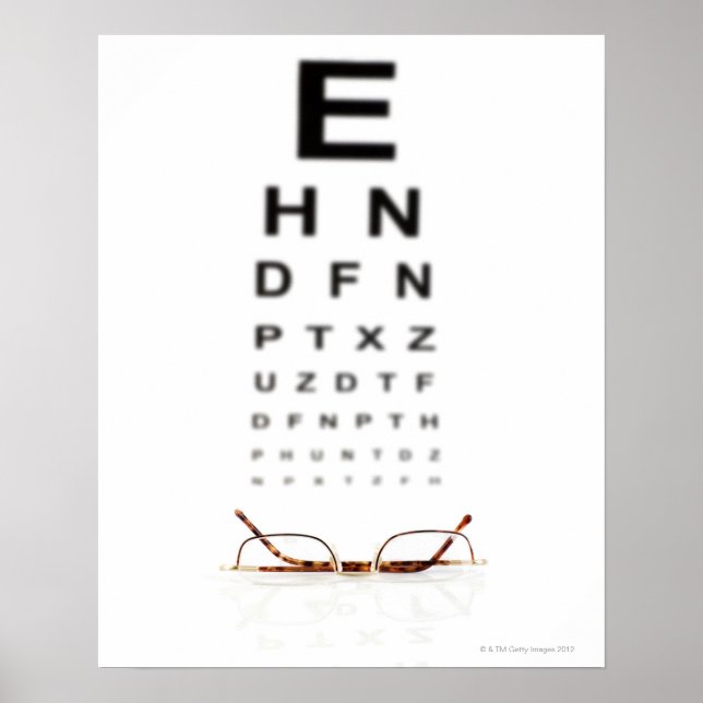 Reading Glasses Poster (Front)