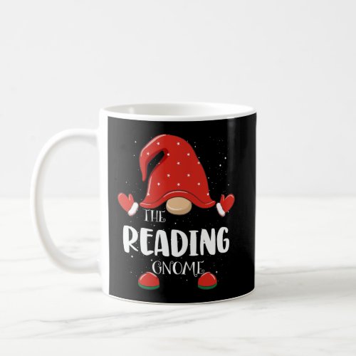 Reading Gnome Matching Family Group Christmas Paja Coffee Mug