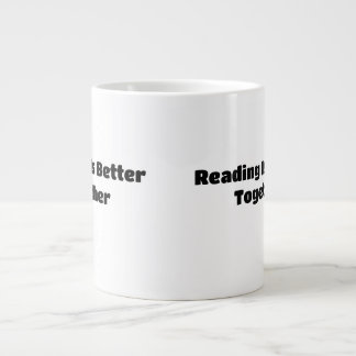 Reading Is Better Together – World Read Aloud Day  Giant Coffee Mug