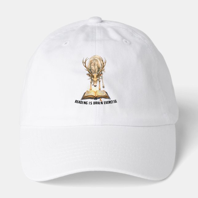 Reading Is Brain Exercise Cap (Front)