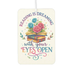 Reading Is Dreaming.... Air Freshener