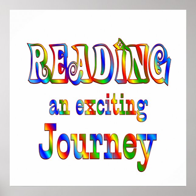 READING is Exciting Poster (Front)