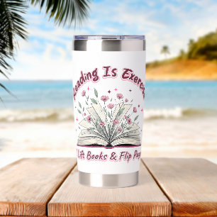 Reading Is Exercise.... Insulated Tumbler
