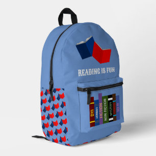 Reading Is Fun Backpack