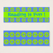Reading Is Fun Bookmarks (Front & Back)