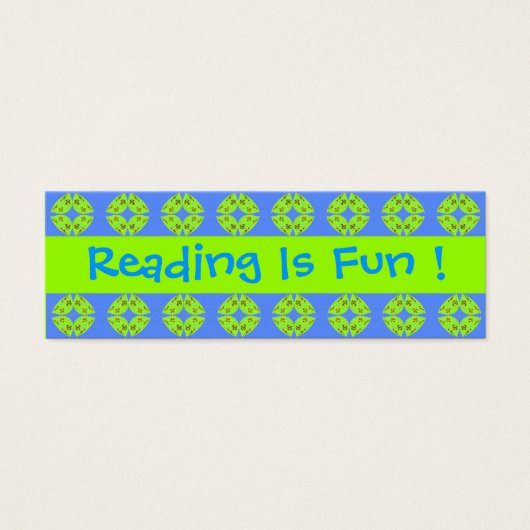 Reading Is Fun Bookmarks (Front)