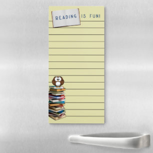Reading Is Fun! Magnetic Notepad