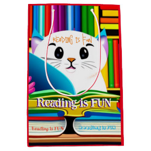 Reading is Fun Medium Gift Bag