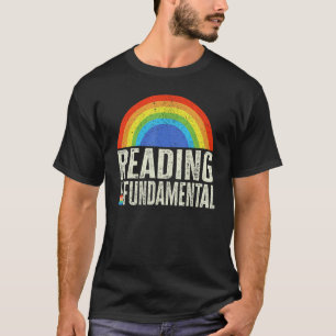 Reading Is Fundamental Geeky Bookworm Poetry Liter T-Shirt