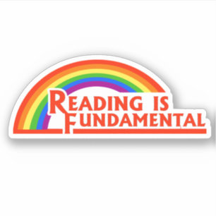 Reading is fundamental sticker