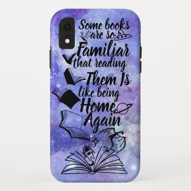 Reading Is Like Coming Home  Case-Mate iPhone Case (Back)