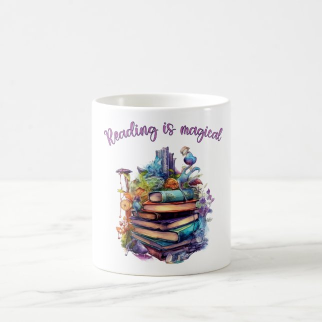 Reading is Magical Coffee Mug (Center)