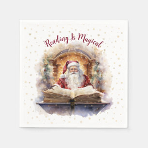 Reading is Magical Snowflake, Book Club Napkins