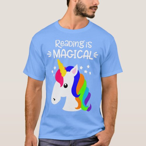 Reading Is Magical Unicorn Shirt To Promote Readin