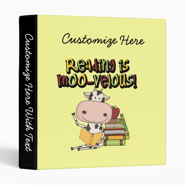 Reading is Moo-velous Binder (Front/Spine)