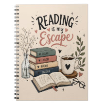Reading Is My Escape - Cozy Book Lover Planner