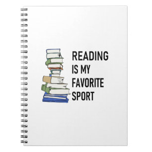 Reading is My Favorite Sport Notebook