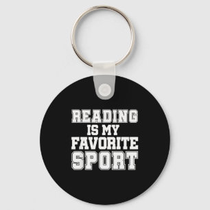 Reading Is My Favorite Srt Funny Librarian Shirt  Keychain