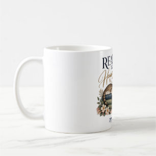 Reading Is My Happy Place Cat Mug