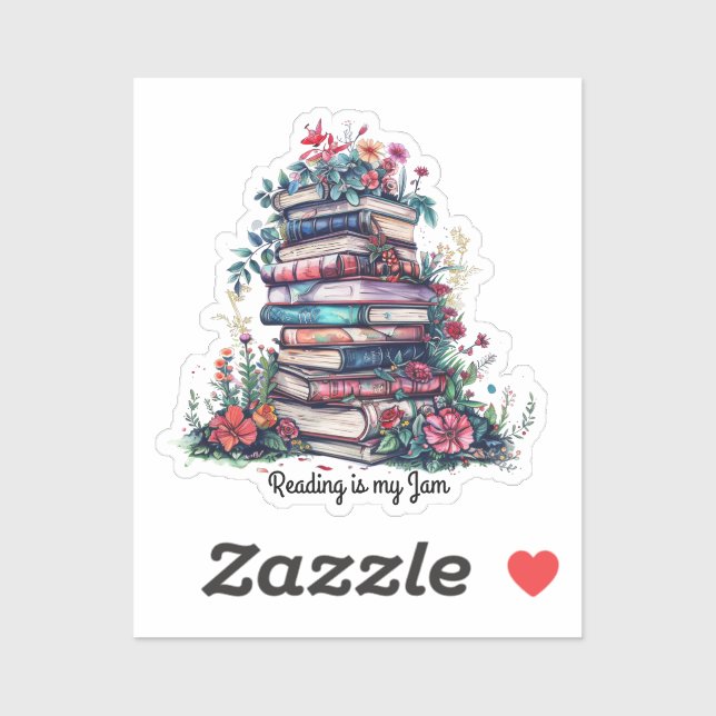 Reading is my Jam  Sticker (Sheet)