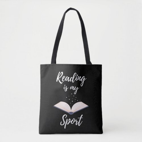 Reading is my Sport Tote Bag