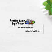 Reading Is My Super Power Mini Bookmarker (Desk)