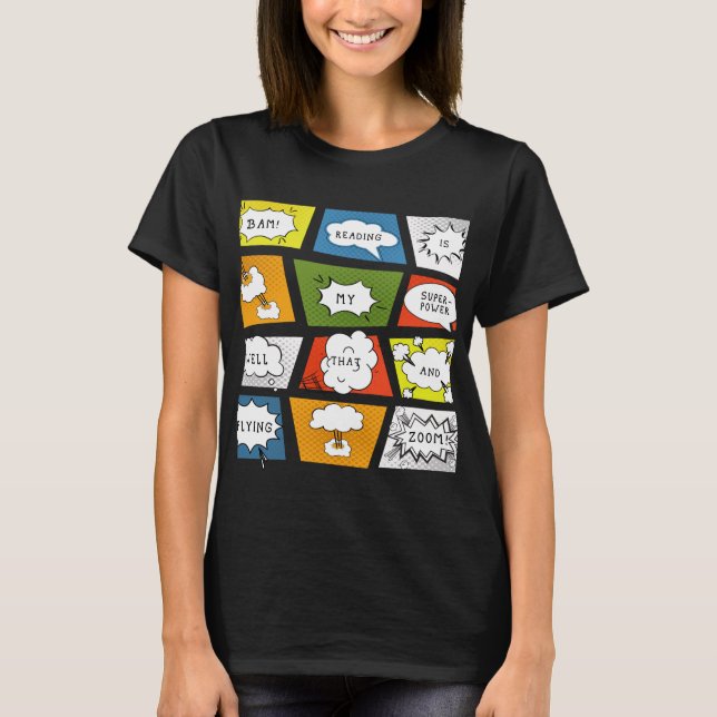 Reading is my Superpower T-Shirt (Front)