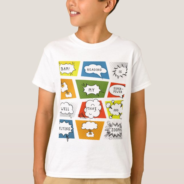 Reading is my Superpower T-Shirt (Front)