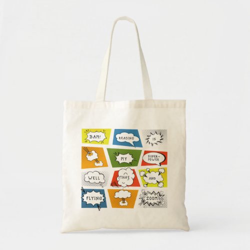 Reading is my Superpower Tote Bag