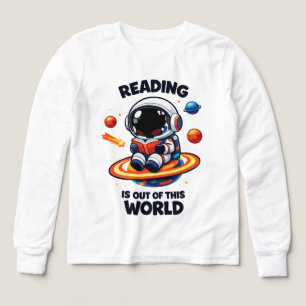 Reading is out of this world Tri-Blend shirts