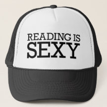 Reading is sexy trucker cap