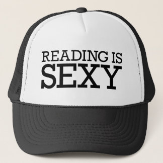 Reading is sexy trucker cap