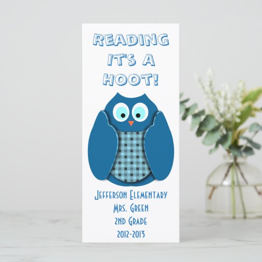 Reading It's A Hoot (Standing Front)