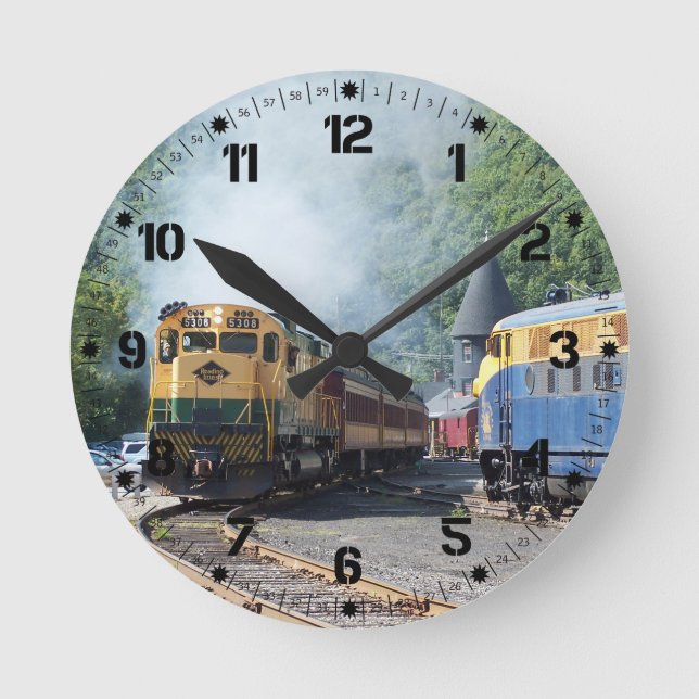 Reading Lines ALCO C-630 #5308       Round Clock (Front)