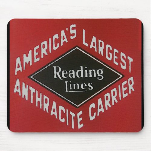 Reading Lines Americas Largest Anthracite Carrier Mouse Pad