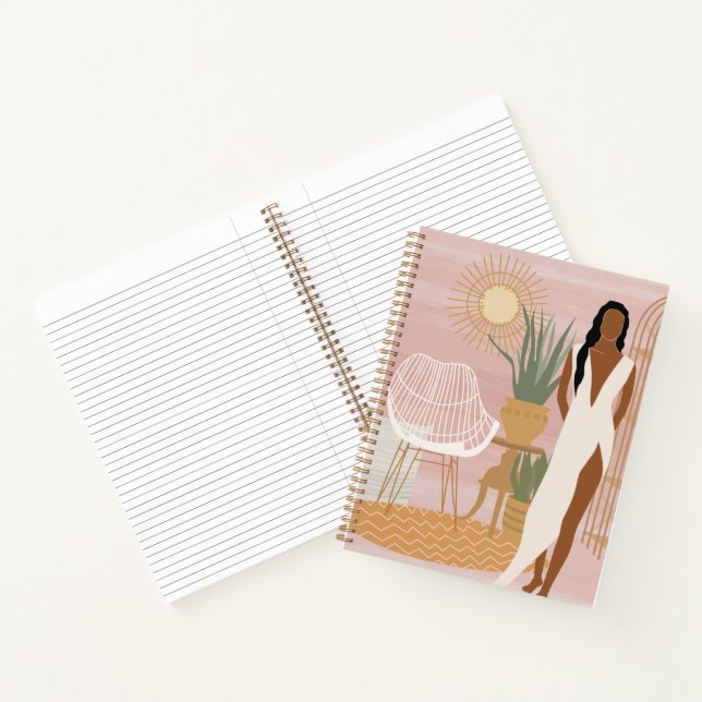 Reading Log Notes for Teens, Girls, Women Notebook (Inside)