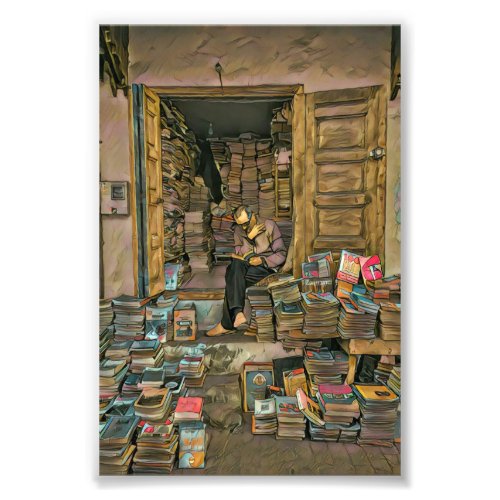 Reading Lovers Gift For Librarian Photo Print