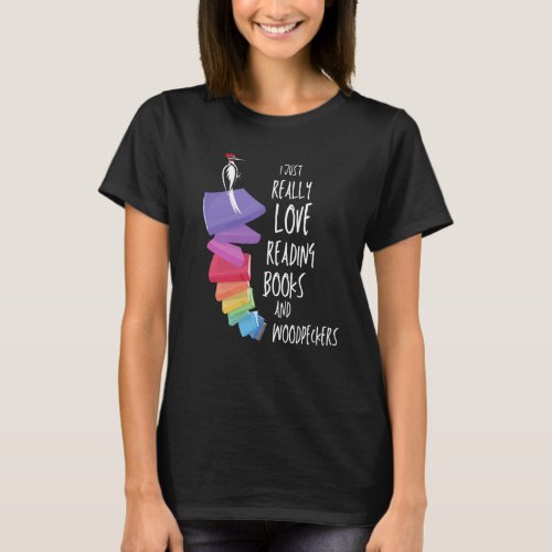Reading Lovers Gift Idea I Just Really Love Books T_Shirt
