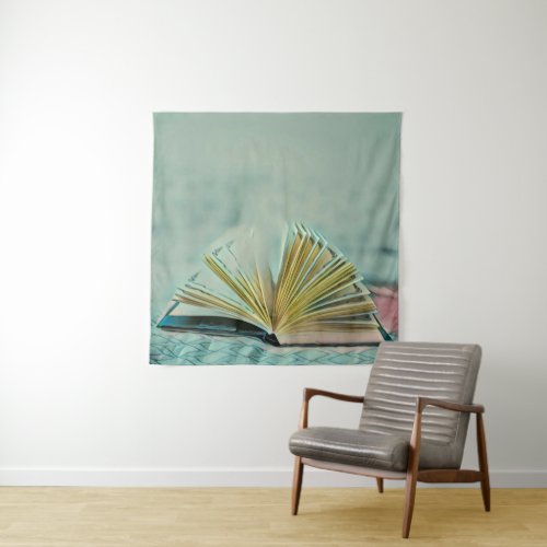 Reading Lovers Gift Tapestry