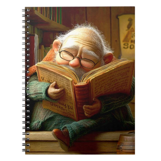 Reading Man Notebook (Front)