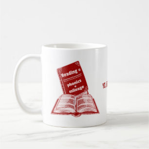 Reading mileage Phonics  Coffee Mug