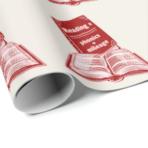 Reading mileage Phonics Wrapping Paper