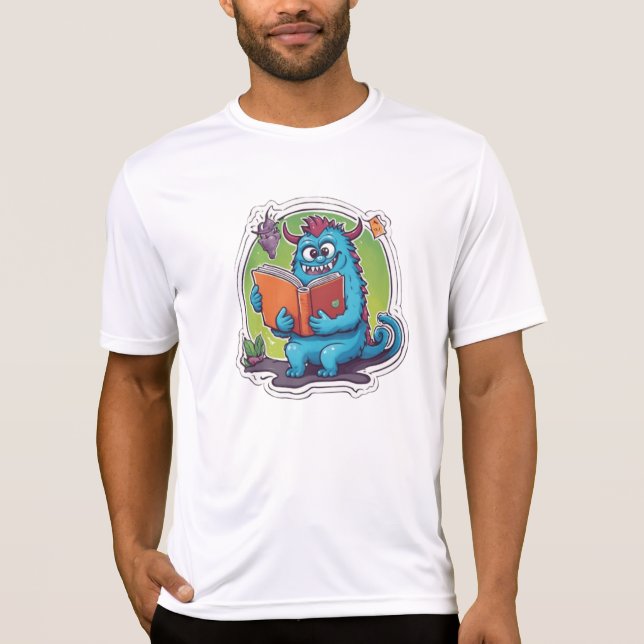 Reading Monster Magic T-Shirt (Front)