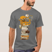 Reading Octopus, tea, coffee and books gift