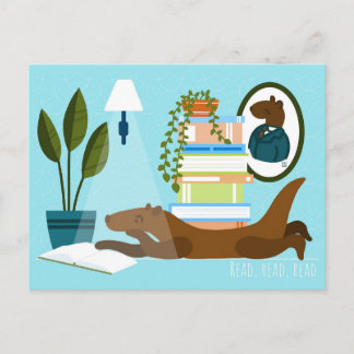 Reading Otter Postcards