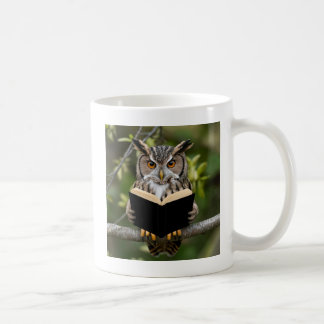 Reading Owl Coffee Mug
