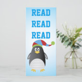 Reading Penguin Book Marker (Standing Front)