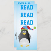 Reading Penguin Book Marker (Front/Back)