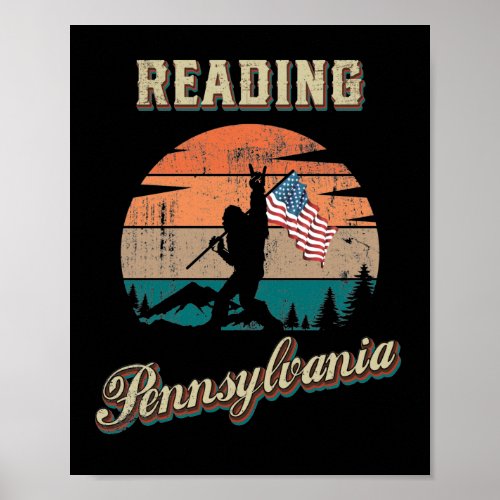 Reading Pennsylvania Poster